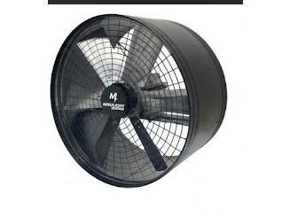 Minulight Exaustor Axial Monofásico 30 cm 4 Pólos