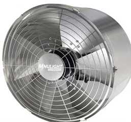 Minulight Exaustor Axial em Aço Inox Monofásico 30 cm 4 Pólos